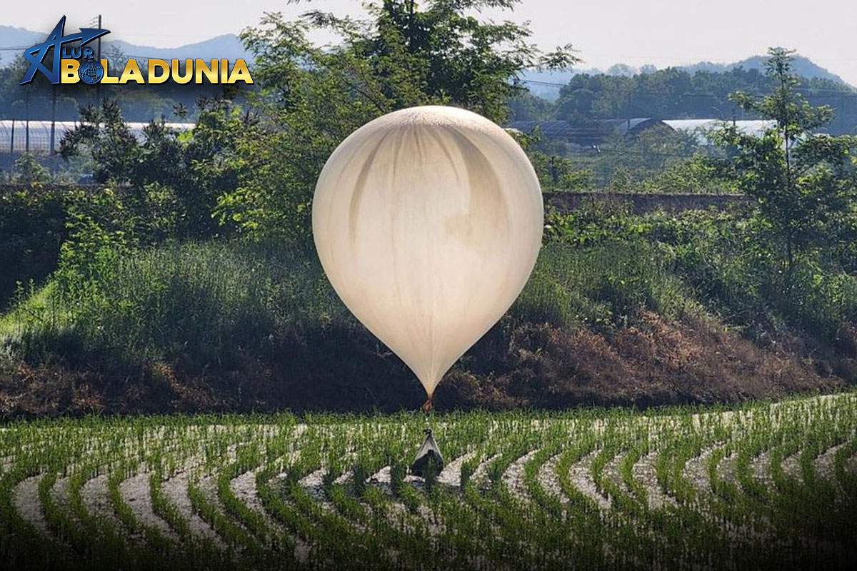 Perang Balon! Aktivis Korea Selatan dan Korea Utara!